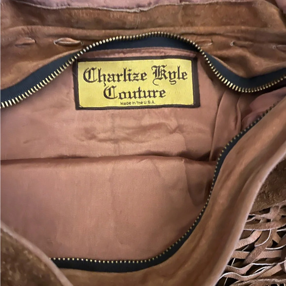 Charlize Kyle Couture Vintage Fringe Bag - Picture 4 of 15